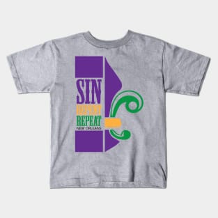 Sin Repent Repeat II Kids T-Shirt